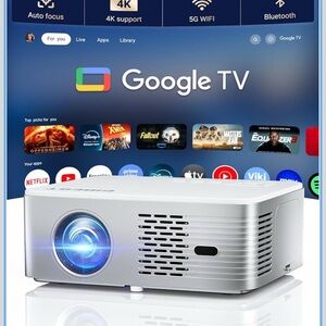 Cibest Google TV Projector 4K Support -